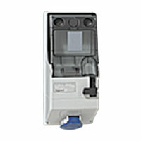 P17 Щит. 5 мод.с блок. IP66 16А 380B 3К+Н+З | 057266 | Legrand