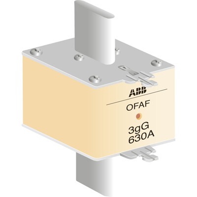 Предохранитель OFAF3H400 400A тип gG размер3, до 500В | 1SCA022627R6780 | ABB