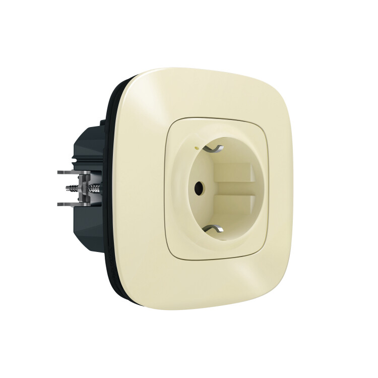 Розетка умная с/з Valena Allure 16А 230В сл. кость Netatmo | 752694 | Legrand