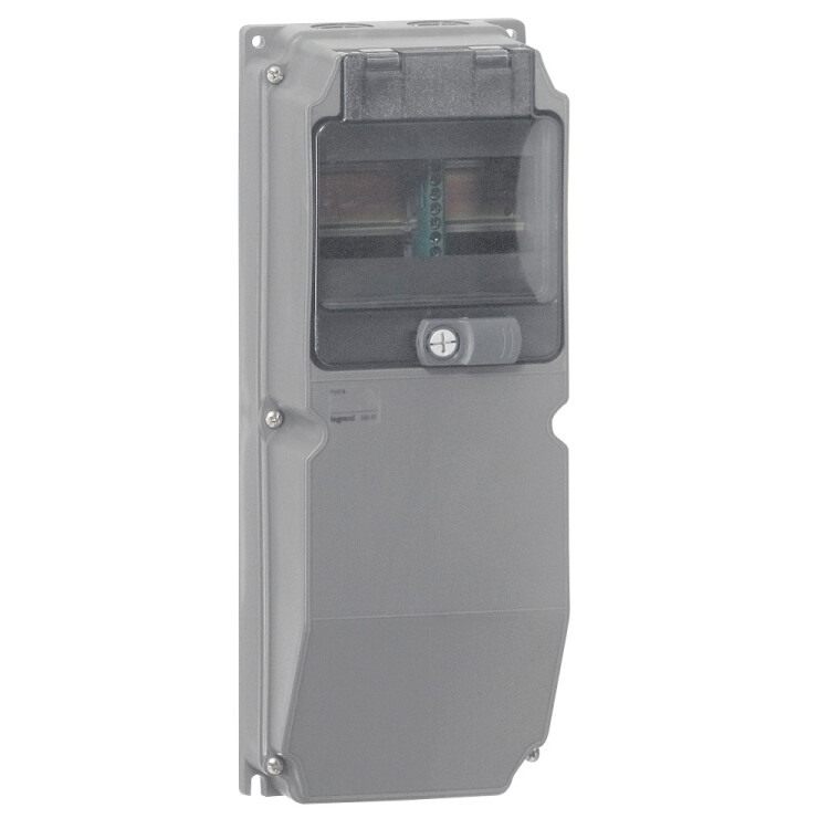 Сборный щиток Hypra - без отверстий для 2 разъёмов 16-32 А - с рейкой DIN - 370x140x120 мм | 059843 | Legrand