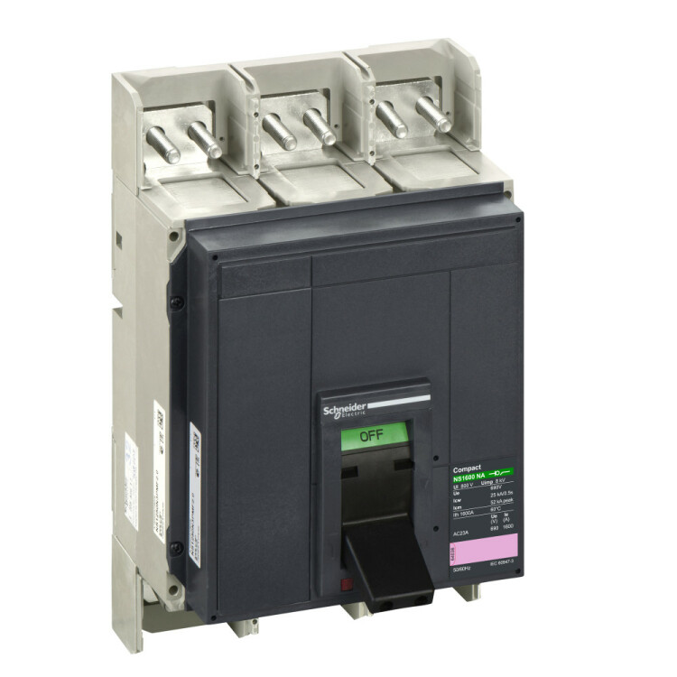 ВЫКЛЮЧАТЕЛЬ NS1600 NA 3P ФИКСИР. В СБОРЕ | 33490 | Schneider Electric