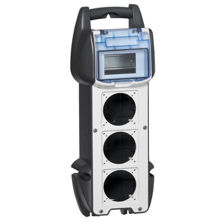 Переносной щиток - P17 Tempra Pro - IP 54 - 6 розеток 2К+З - 16 А | 058944 | Legrand