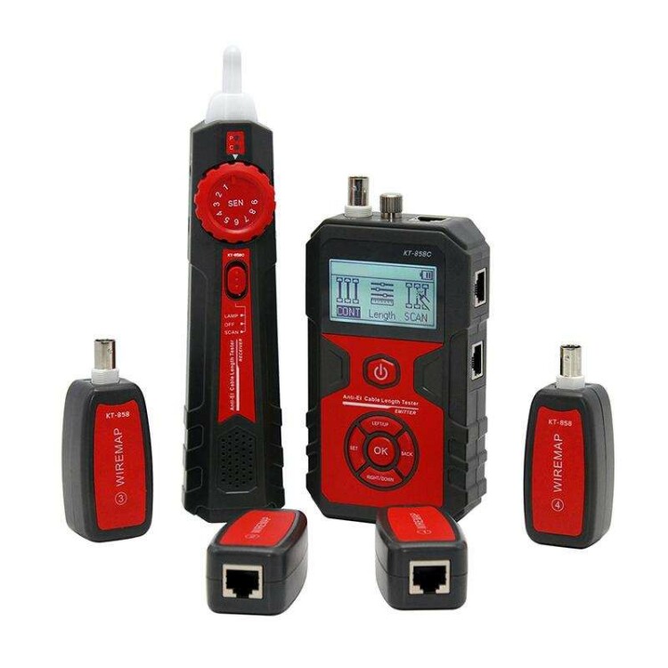LAN-тестер кабельный с PoE 858C PROLINE | 86210 | КВТ