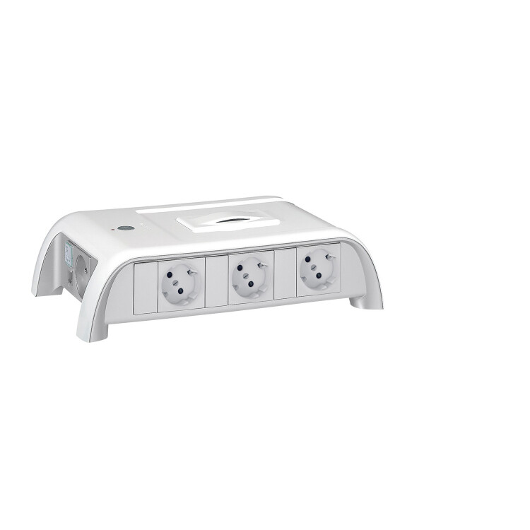 Розеточный блок 8х2К+З Нем.Ст. | 653574 | Legrand