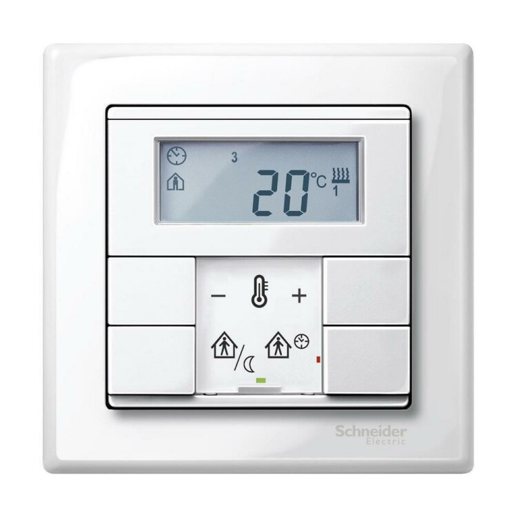 ТЕРМОРЕГУЛЯТОР С ДИСПЛЕЕМ | MTN6241-0319 | Schneider Electric