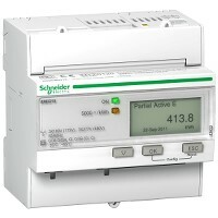 Счетчик 3-ф актив. iEM3210, имп. выход, кл. точн. 0.5S, транс. вкл. | A9MEM3210R | Schneider Electric