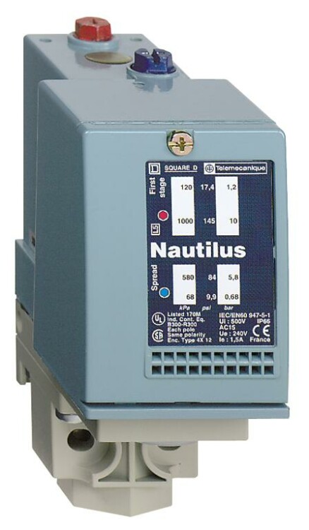 РЕЛЕ ДАВЛЕНИЯ XMLD010B1S12 | XMLD010B1S12 | Schneider Electric