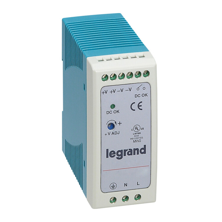 1-фазный Импульсный источник питания 12В 20Вт 1,6A | 146601 | Legrand