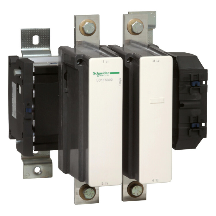 КОНТАКТОР F 2Р (2 НО), AC1 1000 A, БЕЗ КАТУШКИ, | LC1F6302 | Schneider Electric
