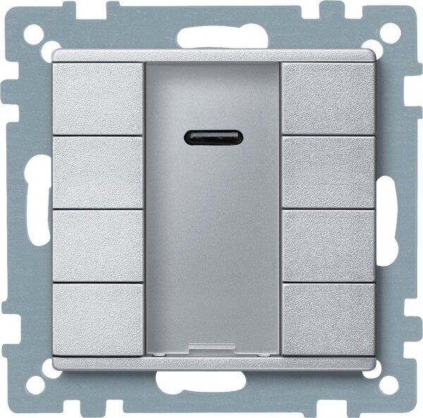 SM,4 КН. ВЫКЛ PLUS С ИК-ПРМ., АЛЮМ | MTN627960 | Schneider Electric