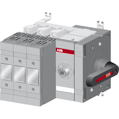 Рубильник OS160GDS30 без ручки под предохранители DIN-00 | 1SCA115968R1001 | ABB