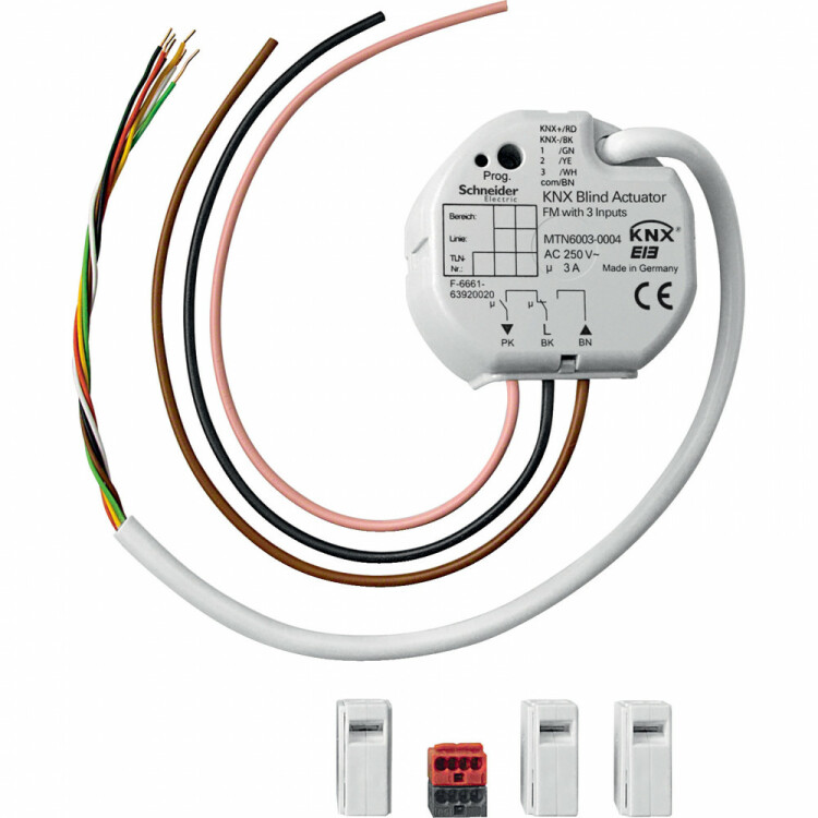 АКТОР ДЛЯ ЖАЛЮЗИ 3 ВХОДА СКР МОНТАЖ | MTN6003-0004 | Schneider Electric