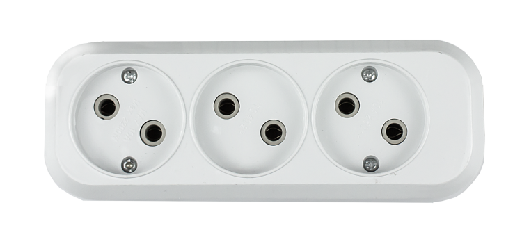 Колодка У-3-GRAND трехместная 5030 | 4690612000473 | IN HOME