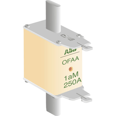 Предохранитель OFAF1aM250 250A тип аМ размер1, до 500В | 1SCA022697R7730 | ABB