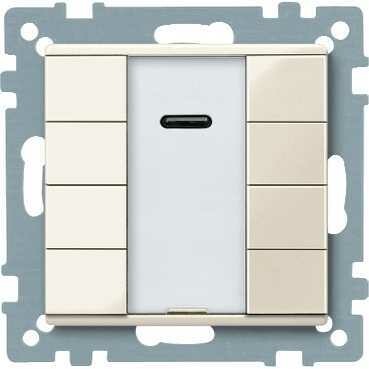SM,4 КН. ВЫКЛ PLUS С ИК-ПРМ, БЕЖ.БЛ | MTN617544 | Schneider Electric
