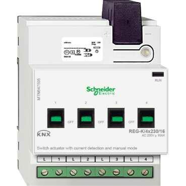 АКТОР ДЛЯ ВЫКЛ REG-K/4X230/16 С РУЧН УПР | MTN647595 | Schneider Electric