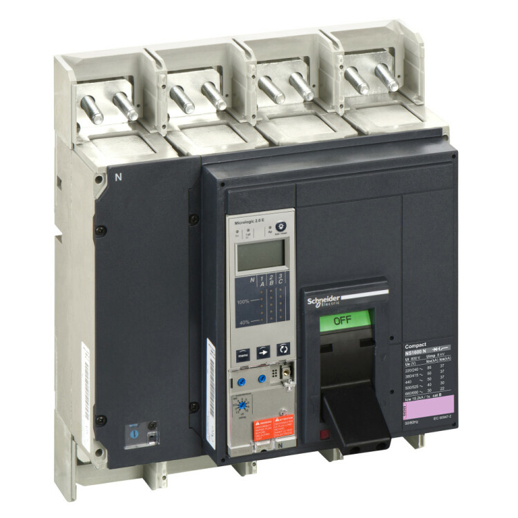 4П4Т АВТОМ. ВЫКЛ. MICR.2.0E NS1600 N | 34418 | Schneider Electric