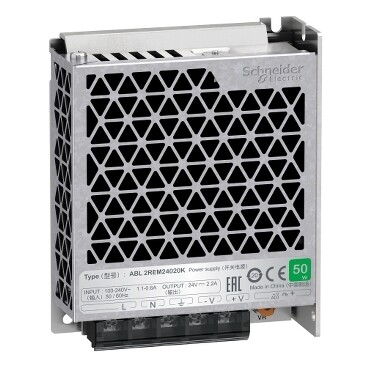 КОМПАКТНЫЙ БЛОК ПИТАНИЯ 24В, 50ВТ, 2,2А | ABL2REM24020K | Schneider Electric