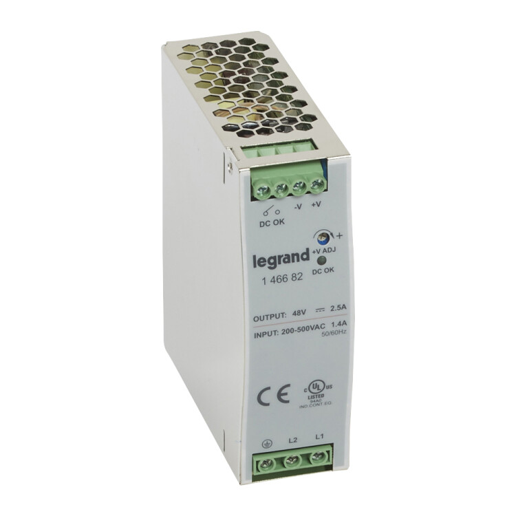1/2-фазныйИмпульсный источник питания 48В120Вт2,5A | 146682 | Legrand