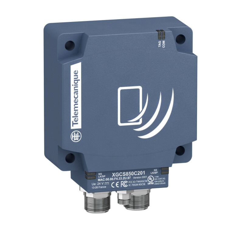 ДАТЧИК, 24 В, ЧТЕНИЕ/ЗАПИСЬ RFID МЕТОК | XGCS850C201 | Schneider Electric