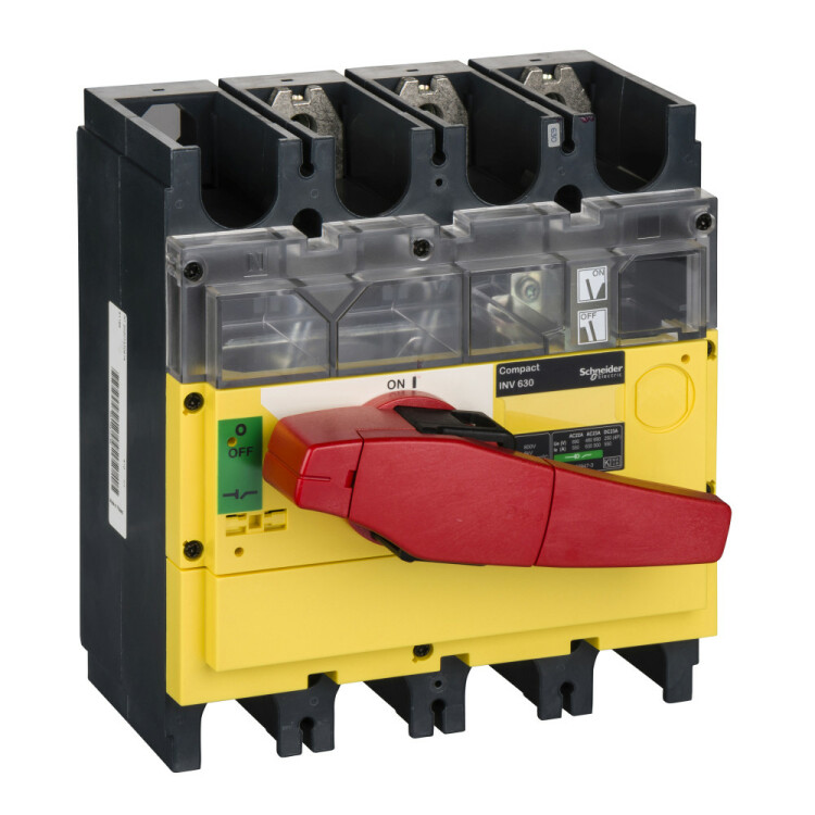 ВЫКЛ.РАЗЪЕД. INV630 3П КРАС.-ЖЕЛТ. | 31194 | Schneider Electric