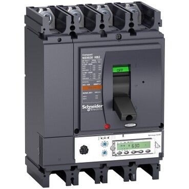 4П АВТОМ.ВЫКЛ. MIC5.3E 630A NSX630HB2 (100кА при 690B) | LV433745 | Schneider Electric