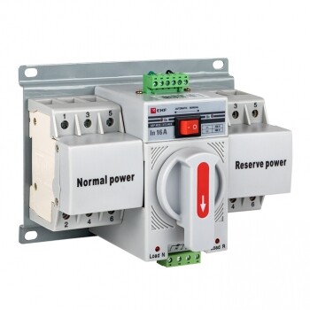 Устройство АВР МCB 16А (C) 3Р 400В PROxima | ats-mcb-16c-3p-pro | EKF