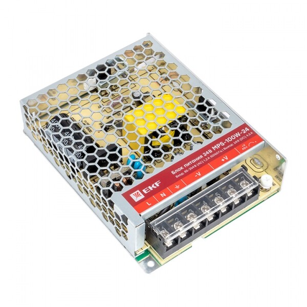 Блок питания 24В MPS-100W-24 EKF Proxima | mps-100w-24 | EKF