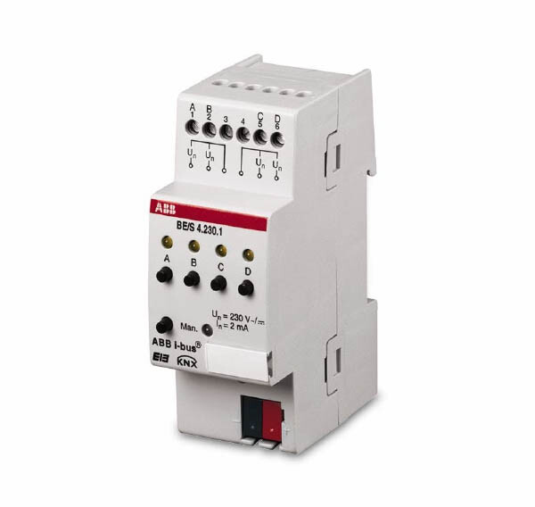 Вход бинарный 4к, сканирующий контакт, BE/S 4.20.2.1 | 2CDG110090R0011 | ABB