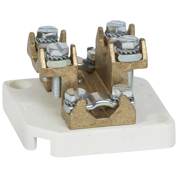 Клеммный блок - IP 30 - IK 07 - 4П - кабель сечением 25 мм? - бежевый RAL 7032 | 033024 | Legrand