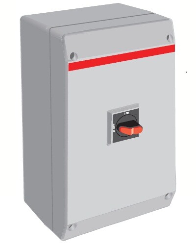 Рубильник в боксе OTP125B3U до 125A 3-полюсный, без фланца | 1SCA022401R3270 | ABB