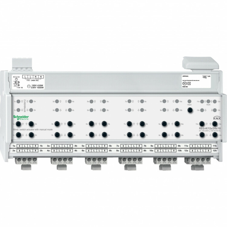 АКТОР ДЛЯ ЖАЛЮЗИ/ВЫКЛ REG-K/12X/24X/10 | MTN649912 | Schneider Electric