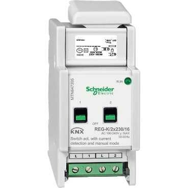 АКТОР ДЛЯ ВЫКЛ REG-K/2X230/16 С РУЧН УПР | MTN647395 | Schneider Electric