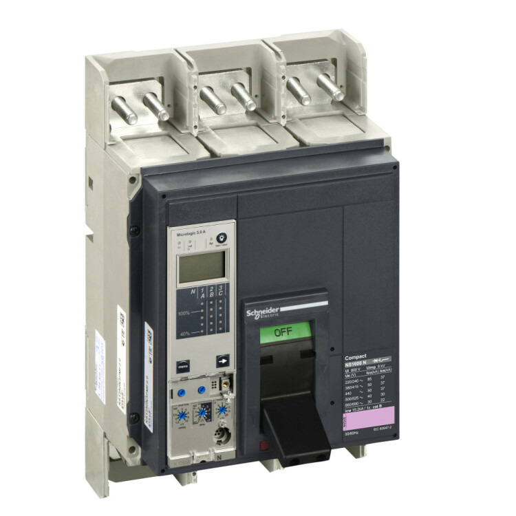 ВЫКЛЮЧАТЕЛЬ NS1600 N 3P+MICR5.0A В СБОРЕ | 33363 | Schneider Electric