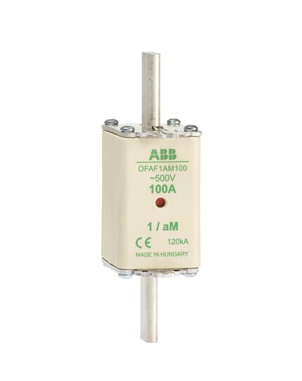 Предохранитель OFAF1aM20 20A тип аМ размер1, до 500В | 1SCA022697R6410 | ABB