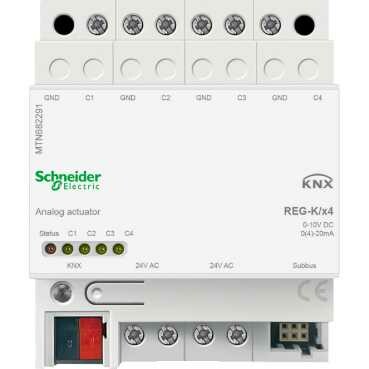 АНАЛОГОВЫЙ АКТОР REG-K/2 ПОСТА | MTN682291 | Schneider Electric