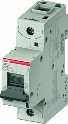 Выключатель автоматический однополюсный S801C 40А D 25кА (S801C D40) | 2CCS881001R0401 | ABB