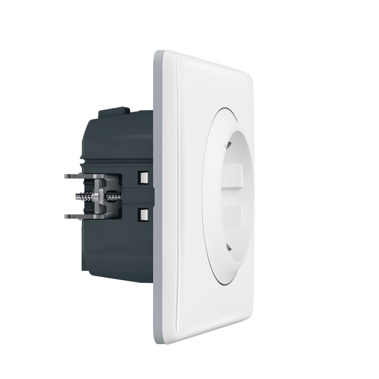 Розетка умная с/з Celiane 16А 230В рамка бел. глянец бел. Netatmo | 064830 | Legrand