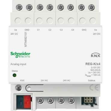 АНАЛОГОВЫЙ ВХОД REG-K/4 ПОРТА | MTN682191 | Schneider Electric