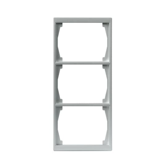 Рамка 3-постовая, 100мм серия Impressivo, алюминий | 1723F100-83 | 2TKA000367G1 | ABB