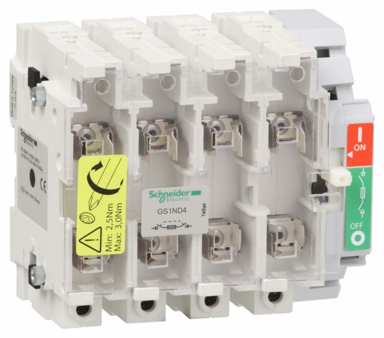 ВЫКЛЮЧАТЕЛЬ-РАЗЪЕДИНИТЕЛЬ-ПРЕДОХРАНИТЕЛЬ 4X250A 1 | GS1ND4 | Schneider Electric
