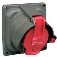 Встраиваемая розетка Hypra Prisinter - IP 44/55 - 3К+З - 16 А - пластик | 052203 | Legrand