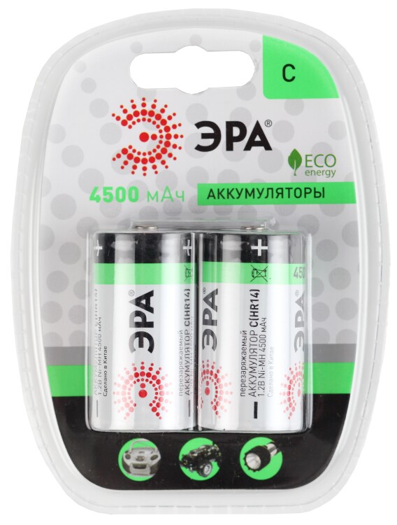 Аккумулятор HR14-2BL 4500mAh (12/96/4608) | C0042098 | ЭРА