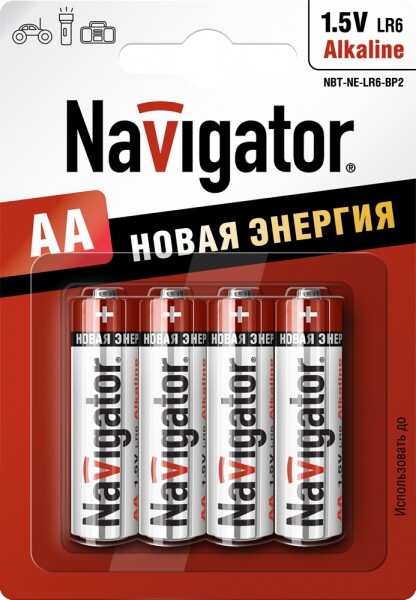 Элемент питания NBT-NE-LR6-BP4 | 94753 | Navigator