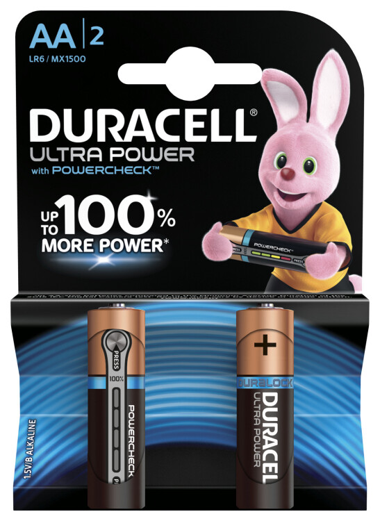 Батарейки Duracell LR6-2BL Ultra | Б0038759 | Duracell