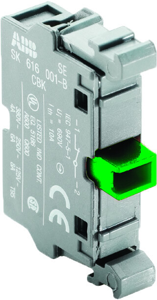 Контакт MСВ-10 ф/монтажа 1НО | 1SFA611610R1001 | ABB