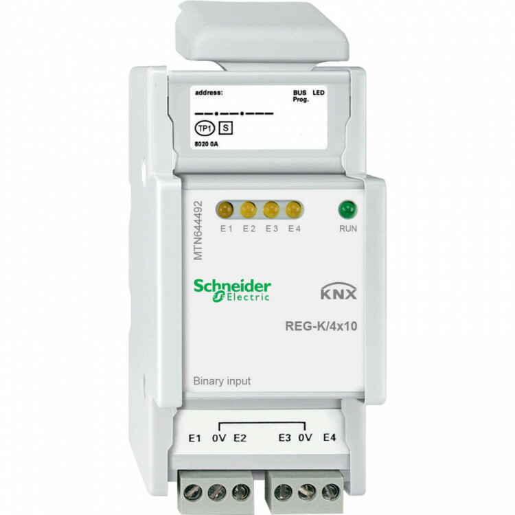 БИНАРНЫЙ ВХОД REG-K/4X10 | MTN644492 | Schneider Electric