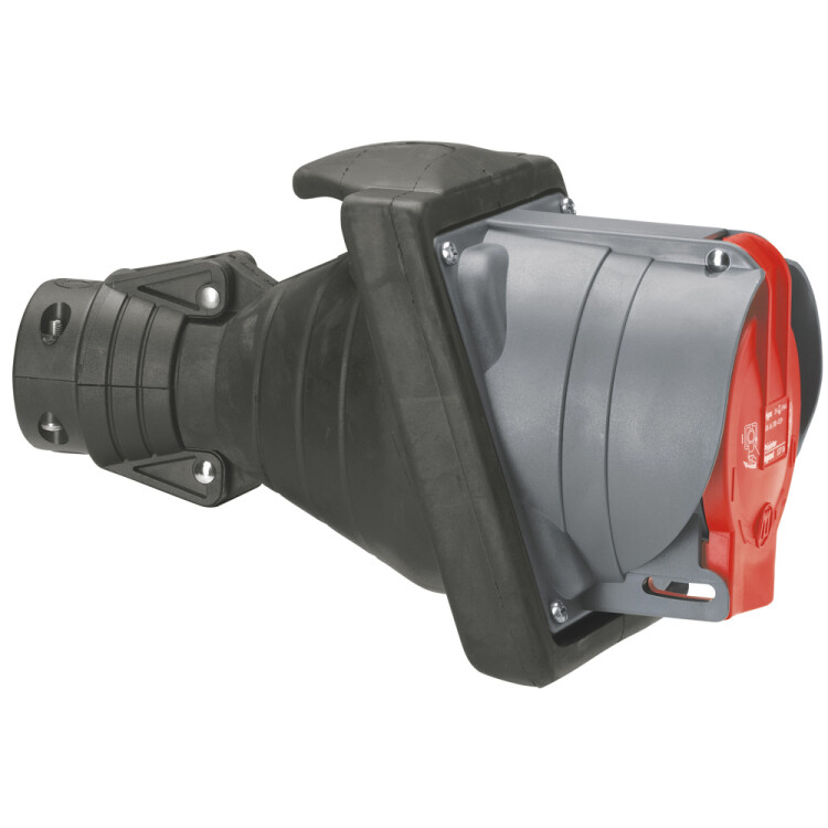 Мобильная розетка Hypra - IP 44/55 - 3К+З - 32 А - пластик/резина | 052906 | Legrand