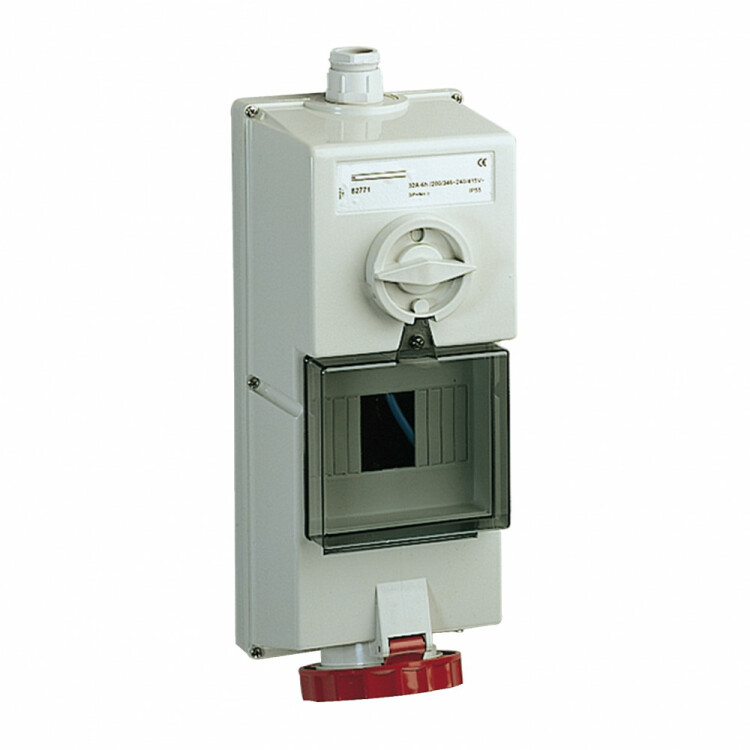 НАСТ РОЗ С КОР ISOBLOCK 32A 5P 400V IP65 | 82771 | Schneider Electric
