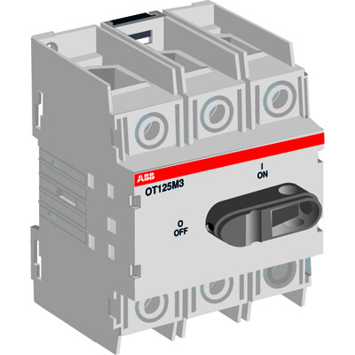 Рубильник OT16M3 (PRO M) до 16А 3-полюсный для установки на DI N-рейку | 1SCA022497R0220 | ABB